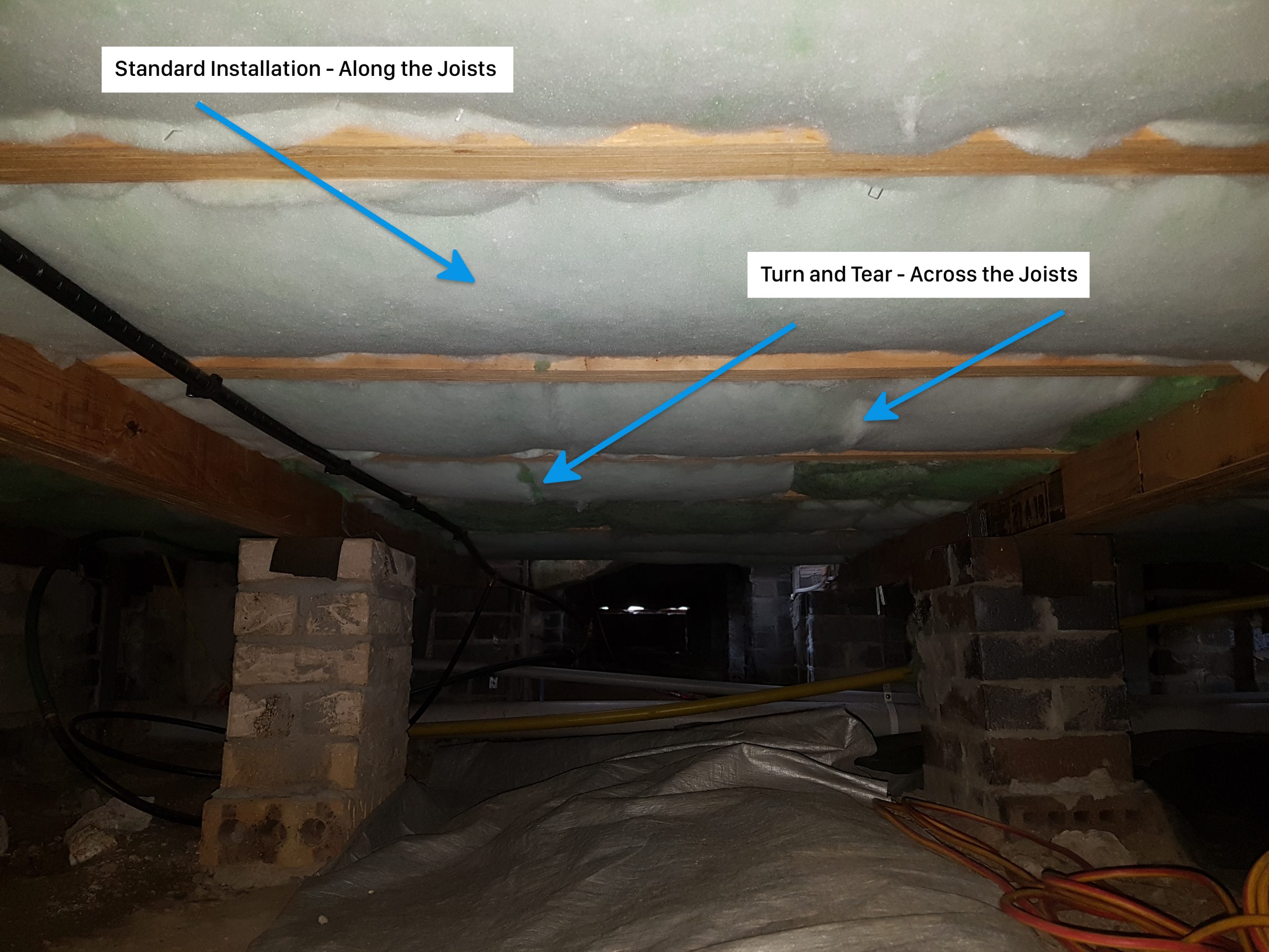 Underfloor Joists Underfloor Insulation Australia