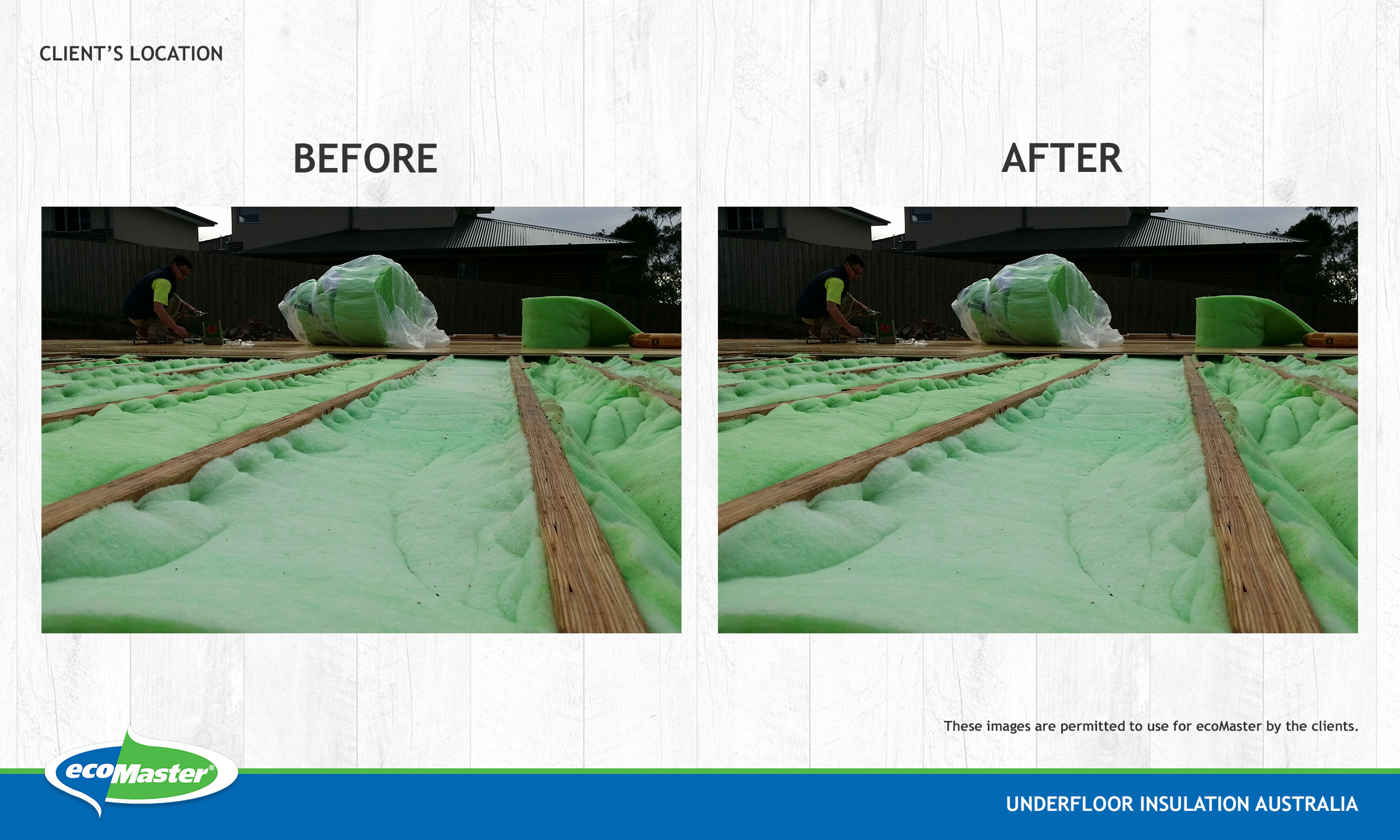 UFIBeforeandAfter03 Underfloor Insulation Australia