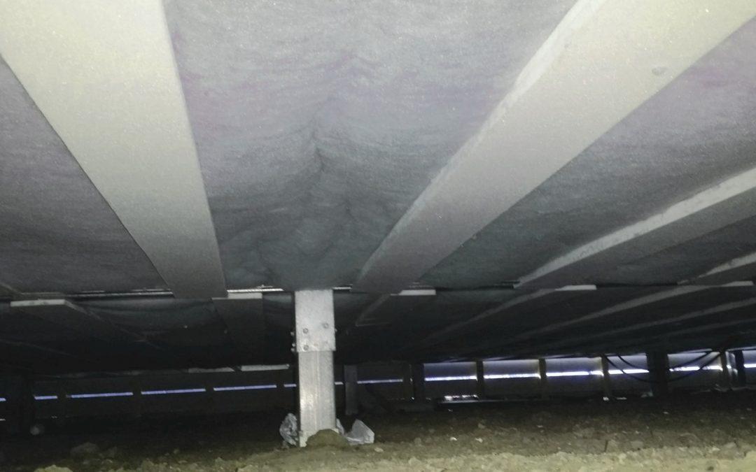 Underfloor Insulation for Steel Floors